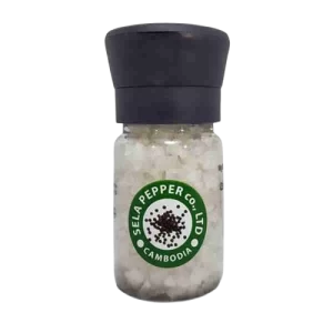 Sea Salt in PET bottle with Ceramic Grinder (Refillable)